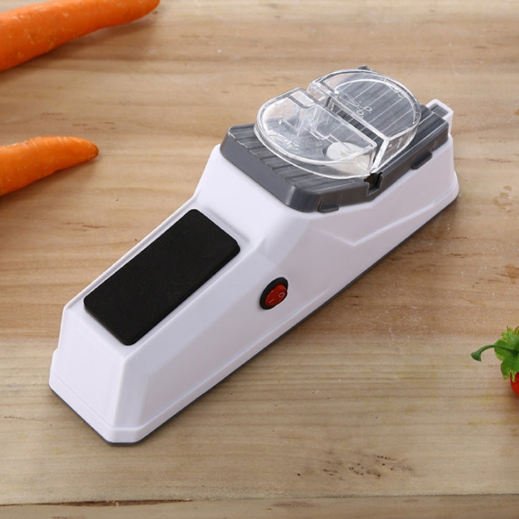Affilacoltelli elettrico doppia faccia da cucina USB