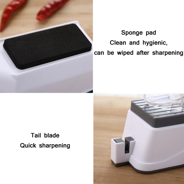 Affilacoltelli elettrico doppia faccia da cucina USB