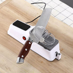 Affilacoltelli elettrico doppia faccia da cucina USB