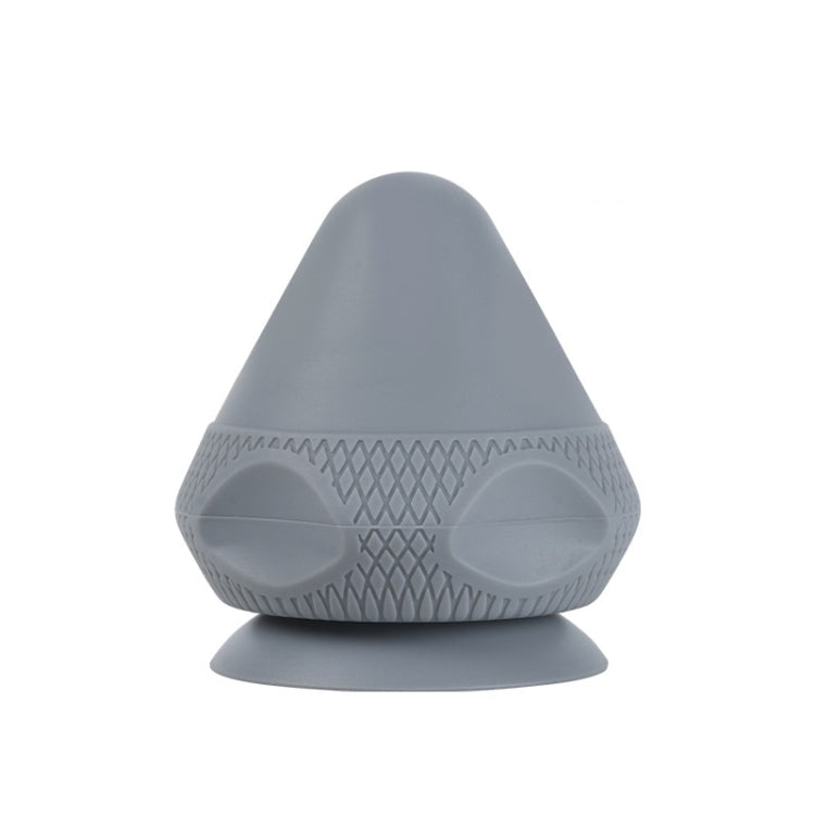 Sfera per massaggio muscolare in silicone con ventosa