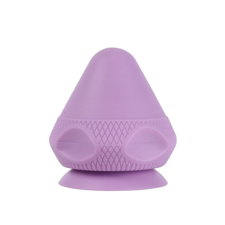 Sfera per massaggio muscolare in silicone con ventosa
