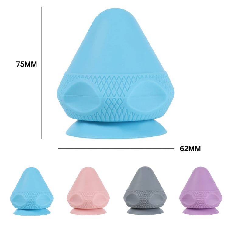 Sfera per massaggio muscolare in silicone con ventosa