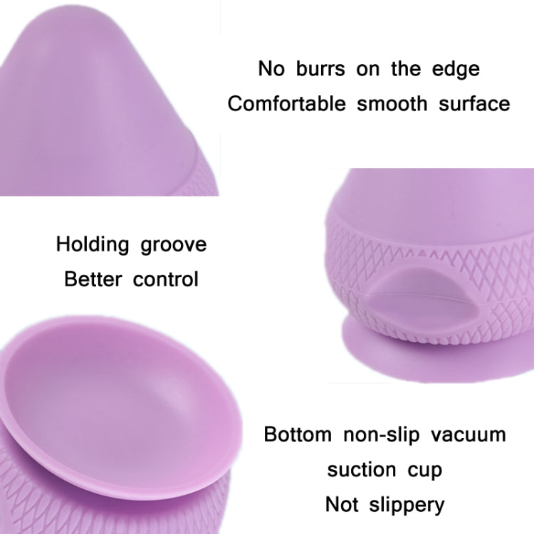 Sfera per massaggio muscolare in silicone con ventosa
