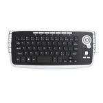 Mini tastiera wireless 2.4G con trackball 78 tasti 1200 DPI