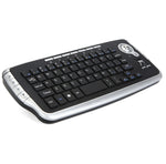 Mini tastiera wireless 2.4G con trackball 78 tasti 1200 DPI
