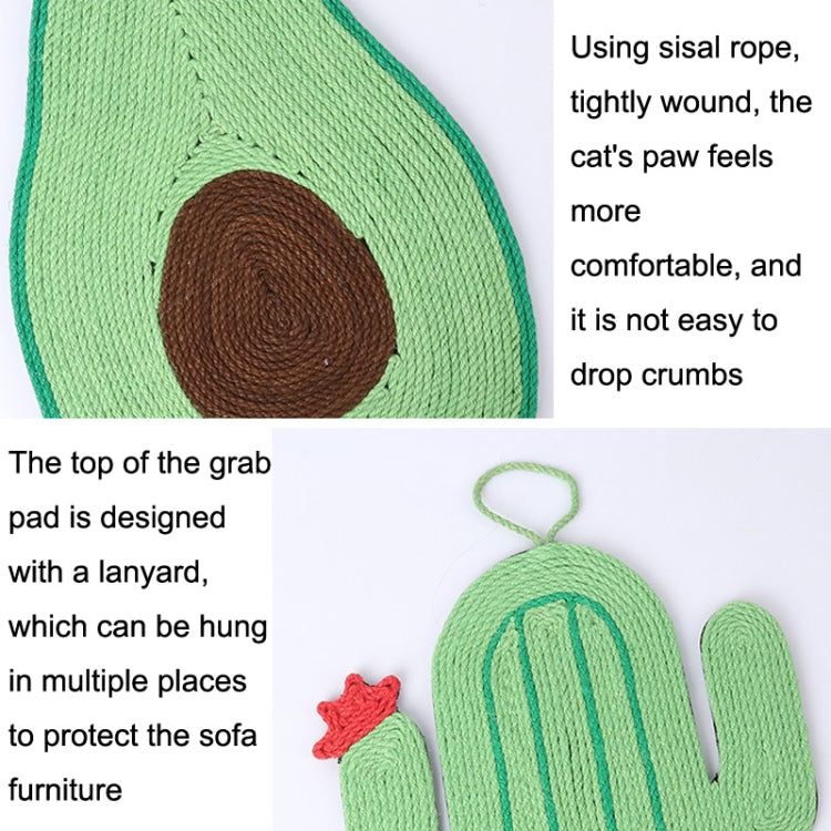 Tappetino antigraffio per gatti in sisal 44x36 cm