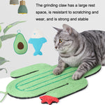 Tappetino antigraffio per gatti in sisal 44x36 cm