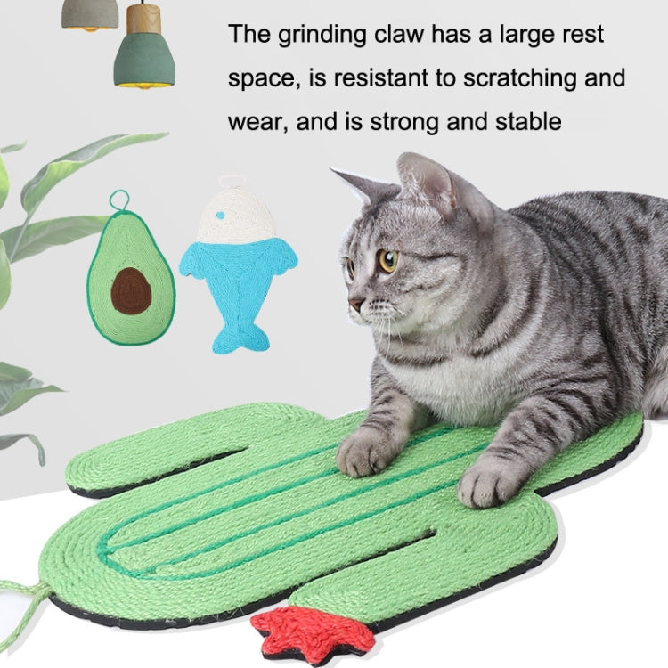 Tappetino antigraffio per gatti in sisal 44x36 cm