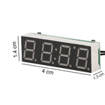 Modulo orologio digitale RX8025T con termometro e voltmetro