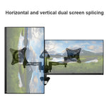Staffa da parete doppio schermo Gibbon Mounts 300mm