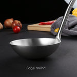 Utensile da cucina in acciaio inox 304, spatola e cucchiai