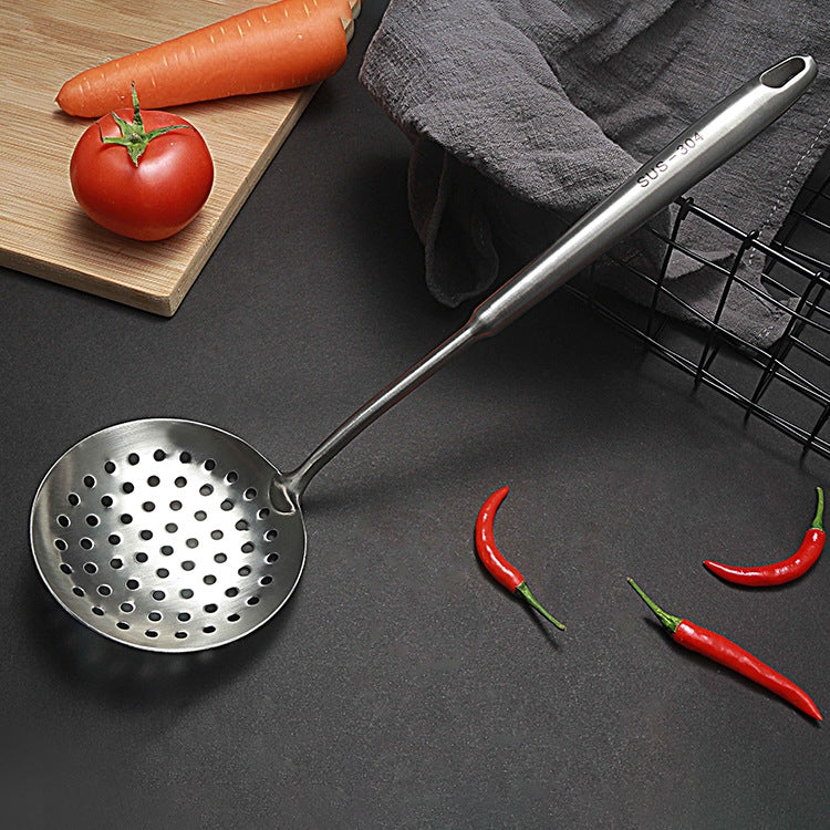 Utensile da cucina in acciaio inox 304, spatola e cucchiai