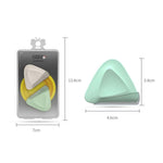 Tagliacapelli triangolare piccolo con lama in acciaio inox