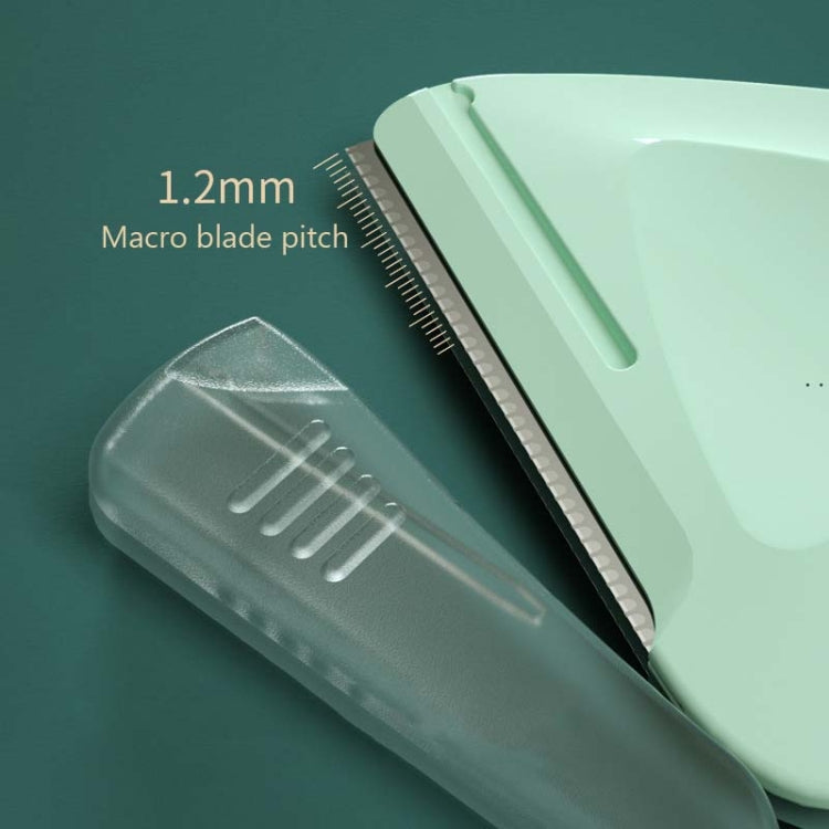 Tagliacapelli triangolare piccolo con lama in acciaio inox