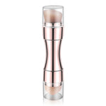 Pennello trucco retrattile 4 in 1 in metallo 13 cm