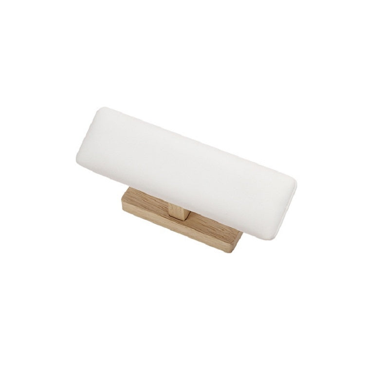 Espositore per gioielli a forma di T in legno massello