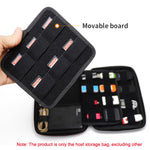 Borsa rigida per disco rigido mobile e schede SD 23x18x4,6 cm