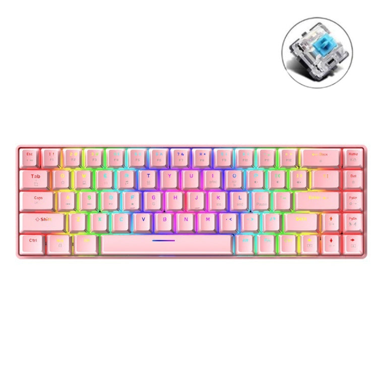 ZIYOU LANG T8 Tastiera meccanica da gioco RGB 68 tasti