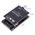 Amplificatore Bluetooth stereo Wuzhi ZK-1002, 100 W x 2 - immagine 3