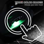Luce LED decorativa USB per auto 2 pezzi colorata