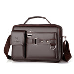 Borsa a tracolla da uomo in pelle PU WEIXIER D235