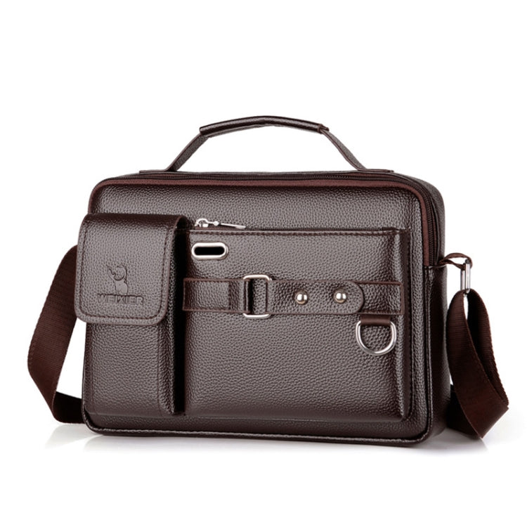 Borsa a tracolla da uomo in pelle PU WEIXIER D235