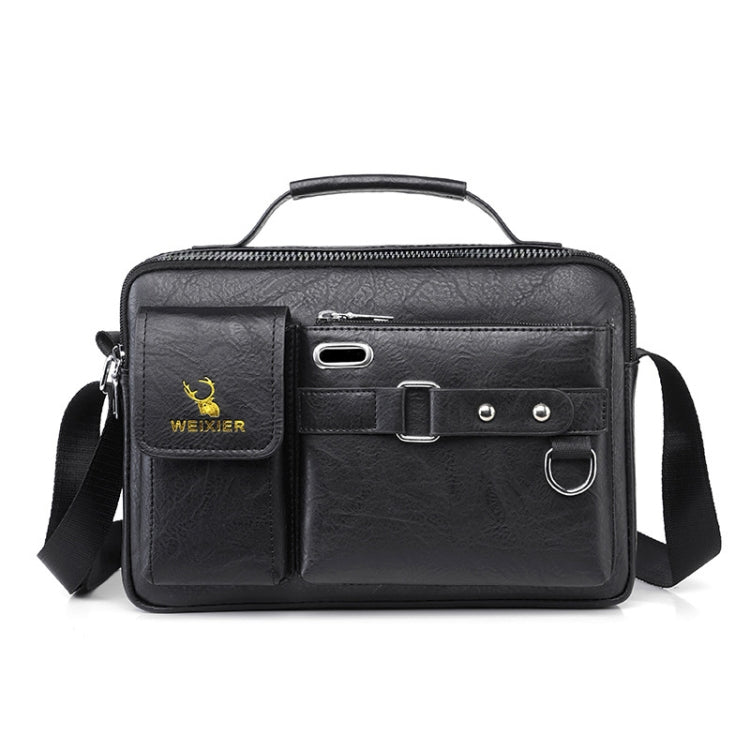 Borsa a tracolla da uomo in pelle PU WEIXIER D235