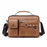 Borsa a tracolla da uomo in pelle PU WEIXIER D235