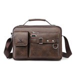 Borsa a tracolla da uomo in pelle PU WEIXIER D235