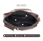 Borsa a tracolla da uomo in pelle PU WEIXIER D235