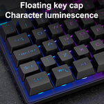 ZIYOU LANG T2 Set Tastiera Meccanica 88 Tasti e Mouse Gaming
