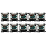 Set 10 switch Gateron G Shaft con copertura asse trasparente
