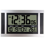 Orologio da parete LCD grande schermo con sveglia