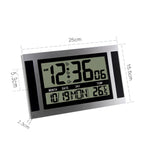 Orologio da parete LCD grande schermo con sveglia