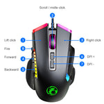 IMICE T70 Mouse da gioco cablato 7200 DPI 8 pulsanti