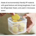 Set 6 Contenitori Conservazione Alimenti con Coperchio in PP