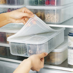 Set 6 Contenitori Conservazione Alimenti con Coperchio in PP