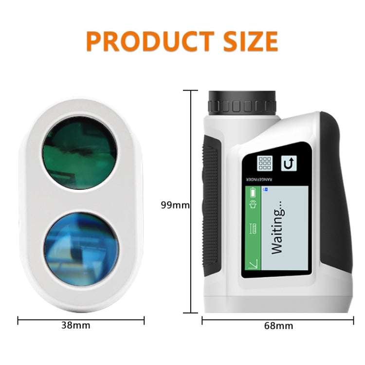 Telemetro laser con touch screen per golf 600m ARTBULL