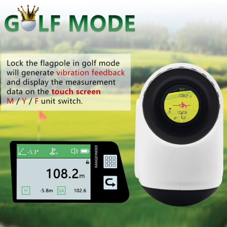Telemetro laser con touch screen per golf 600m ARTBULL