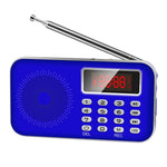 Mini Radio MP3 Ricaricabile con Radio FM e Display LED