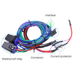 Cablaggio dispositivo inclinazione piastra 12V 24V