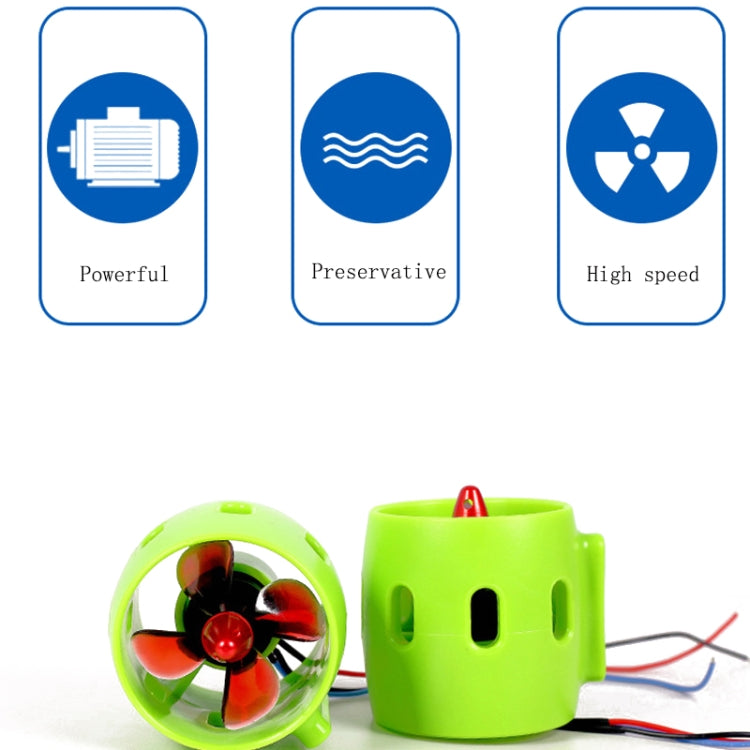 Elica subacquea brushless CCW per modello nave 12-24V