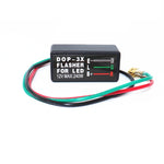 Indicatori di direzione a LED DOP-3X per auto e moto 12V