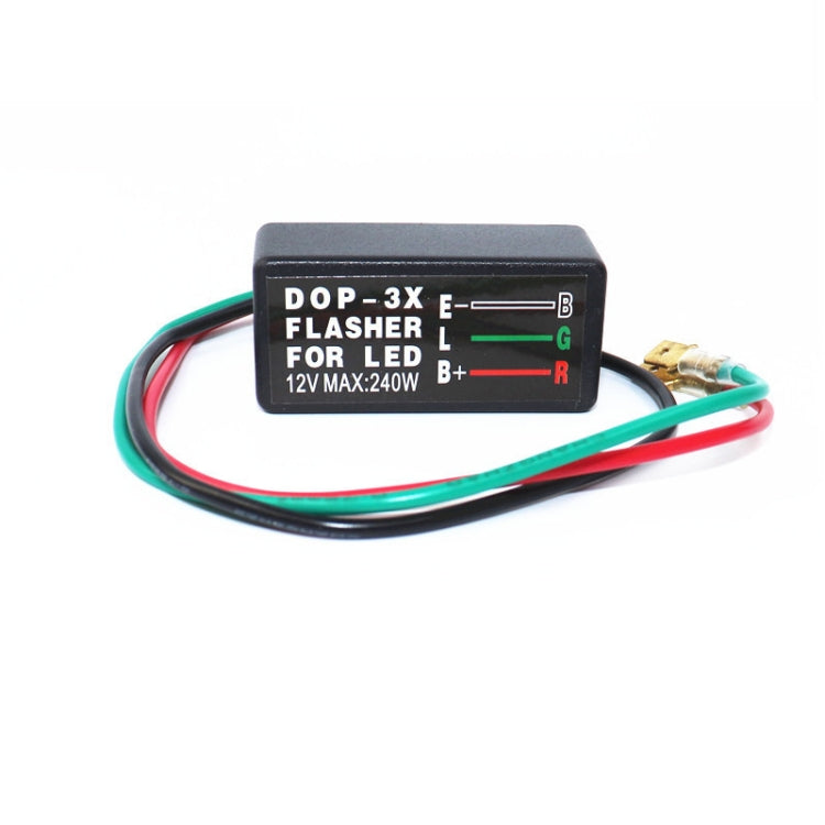 Indicatori di direzione a LED DOP-3X per auto e moto 12V