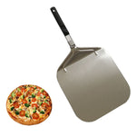 Spatola pieghevole in alluminio per pizza con manico