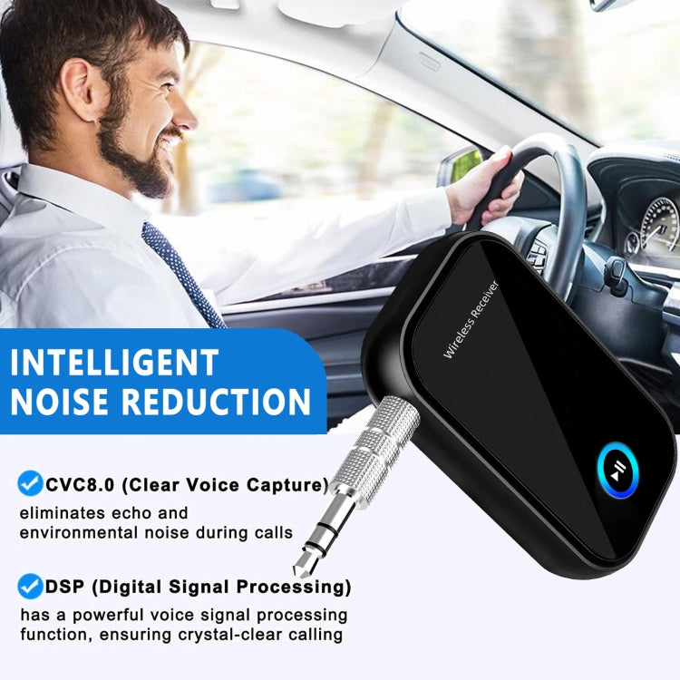 Ricevitore audio Bluetooth 5.0 per auto con cavo 3,5 mm
