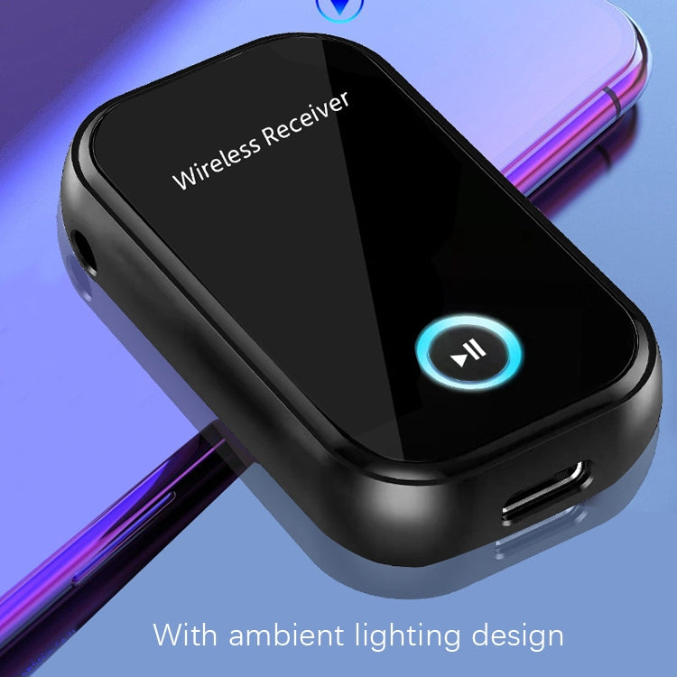 Ricevitore audio Bluetooth 5.0 per auto con cavo 3,5 mm