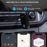 Ricevitore audio Bluetooth 5.0 per auto con cavo 3,5 mm