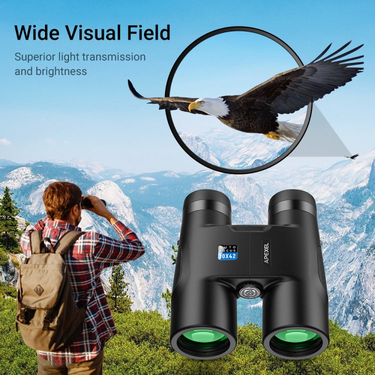 Binocolo 10x42 con messa a fuoco automatica Apexel