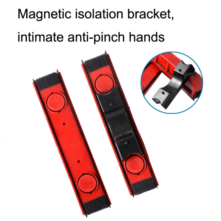 Pulitore vetri doppia faccia con salvietta magnetica